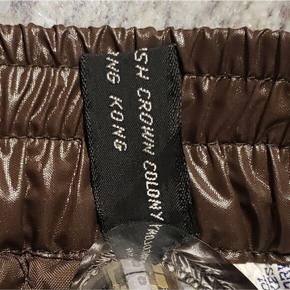 Penny's vintage snow pants brown British Crown‎ Colony of Hong Kong label LG - Picture 14 of 15